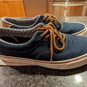 Vans Era 59 C&L Shoes Size 12 Navy/Chevron VN0A34589ME